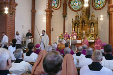 Pontifikalrequiem und Beisetzung von Weihbischof em. Johannes Kapp (Foto: Karl-Franz Thiede)